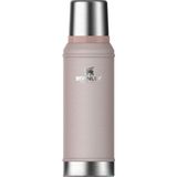 Zemira Legendary Vakumlu Çelik Termos, Pembe Kuvars (Hammertone Quartz), 0.94 Litre