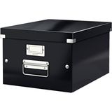 Zemira Leitz 60440095 Orta Boy Saklama Taşıma Kutusu (A4, Click Store Için) Siyah - --