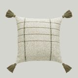 Zemira Linens Coze Kırlent Kılıfı 50X50 cm Hardal - 001-Renkli - 1 x 32 x 27 cm