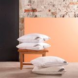 Zemira Linens Fluffy Pamuk Standart Yastık - 001-Renkli - 1 x 32 x 27 cm