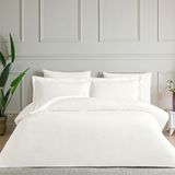 Zemira Linens White Asper Uc Pamuk Brode Çift Kişilik Nevresim Takımı Beyaz - 001-Renkli - 1 x 32 x 27 cm