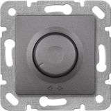 Zemira Linnera Life Granit Grisi Floresan Dimmer 1 10V Mekanizma Kapak - 000-Siyah