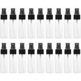 Zemira Longway Adet 30ML Boş Sprey Şişesi Plastik Şişeler - 000-Siyah