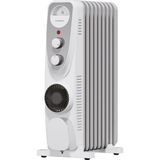 Zemira Luxell LUX09-FP-WG 9 Dilim Beyaz Gri 2400 W Yağlı Radyatör