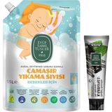 Zemira Macunu Bambu Aktif Karbonlu Bebek Çamaşır Deterjanı