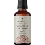 Zemira Monoville Kuşburnu Çekirdeği Yağı 30 ml Soğuk SIKIM%100 Saf Doğal (Rosehip Seed Oil)