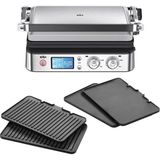 Zemira Multigrill 9 Cg 9043 Izgara Düz Plakalı Kontakt Izgara, Izgara Konumları: Kontak, Barbekü, - 00-Siyah - Beyaz