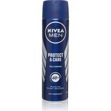 Zemira Nivea Men Erkek Sprey Deodorant Protect&care 48 Saat Anti-Perspirant Koruma 150 ml - 0- Koyu Mavi