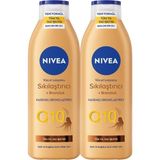 Zemira Nivea Q10 Sıkılaştırıcı Bronzlaştırıcı Vücut Losyonu 250ML, Kademeli Bronzluk, Buğday Ten,