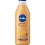 Zemira Nivea Q10 Sıkılaştırıcı Kademeli Bronzlaştırıcı Vücut Losyonu 400ML, 7 Günde Sıkılaş, Buğda