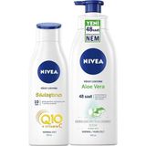 Zemira Nivea Q10 Sıkılaştırıcı Vücut Losyonu 250 ml + Aloe Vera Pump Losyon