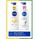 Zemira Nivea Q10 Sıkılaştırıcı Vücut Losyonu 400ML & Aloe Vera Vücut Losyonu 400ML