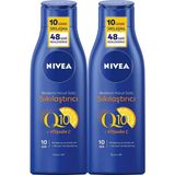 Zemira Nivea Q10 Sıkılaştırıcı Vücut Sütü 250ML X2 Adet, 48 Saat Nemlendirme,10 Günde Sıkılaşma,kuru Ciltl