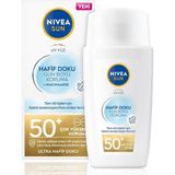 Zemira Nivea Sun Hafif Dokulu Güneş Yüz Kremi 40ML, SPF50