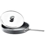 Zemira Oms 3222 Metal Kapaklı 32X4 cm Granit Hamsi Tavası Gri (No Color) - 00 Beyaz