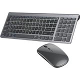 Zemira Onezero Türkçe Klavye Mouse Set Şarjlı Klavye Mouse 2.4g USB Dongle - Adaçayı Yeşili