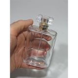 Zemira Paradise 1 Adet 100 ml Cam Kolay Kapama Sprey Kolonya Boş Parfüm Şişe Şeffaf Gold Model Kapaklı Cıo - 000-Siyah