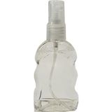 Zemira Paradise 50 Adet Boş Sprey Şişesi 50 ml Sprey Başlıklı Yassı Model - 1 Adet - (ClearEyelets)Black-RadiantOrchid