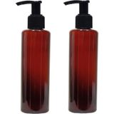 Zemira Paradise Sert Plastik Boş Sprey Şişesi, BPŞ250SA2 - 1 Adet - (ClearEyelets)Black-RadiantOrchid