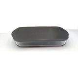 Zemira Paşabahçe Borcam Gri Kapakli, 3850 cc - 10 cm - 001-Renkli