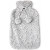 Zemira Peluş Kılıflı Sıcak Su Torbası 31X19 cm Uzun Süre Isı Koruyan Yumuşak Termal Kompres Boyun Sırt Bel