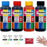 Zemira Perfection Tank- Ink Tank Yazıcı Mürekkep Seti 4X100 Ml. - 00-Siyah - Beyaz