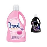 Zemira Perwoll Yenileme Ferahlık 3 Litre 50 Yıkama Yünlüler & Narinler Için Sıvı Çamaşır Deterjanı (1 x 30 - 108 cm - 00-Siyah - Beyaz