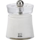Zemira Peugeot Bali Acrylic Tuz Değirmeni 8 cm Beyaz - 001 - Beyaz - 0,5 ml