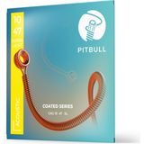 Zemira Pitbull Strings Coated Seri Akustik Gitar Teli – Uzun Ömürlü, Parlak Ton, Yüksek Dayanıklılık (Cag - 0-Koyu Mavi