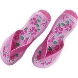 Zemira Plaj Havlu Mandalı, Pembe Çiçek Desenli, Güçlü Tutuşlu, Taşınabilir, 2'li Set - 0 Siyah