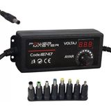 Zemira PM-18747 3 Volt - 24 Volt - 2 Amper Çok Uçlu Dijital Ekranlı Ayarlı Kademeli Adaptör