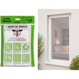 Zemira Pratik Sineklik Hazır Tül Sineklik Tek Kanat 75 cm x 125 Cm, Kapı Pencere Pimapen Için Bö - 001-Renkli - 75 x 125 cm