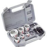 Zemira Professional Accessories 9 Parçalı Delik Testeresi Seti Hss Bimetal Elektrikçi (Metal, Ahşap,