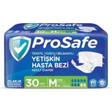 Zemira Prosafe Belbantlı Hasta Bezi Orta (M) 30 Adet - 001-Renkli