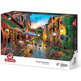 Zemira Puzzle Italya'da Gezinti 2000 Parça Puzzle