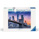 Zemira Ravensburger 160112 2000 Parça Puzzle Brooklyn, Çok Renkli