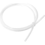 Zemira Sanec Ptfe Tüp Boru 3D Yazıcılar Için – 3mm Iç / 4mm Dış Çap 1 Metre - 00-Siyah - Beyaz