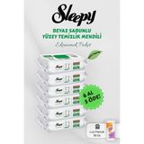 Zemira Sleepy 100' Lü Beyaz Sabunlu Yüzey Havlusu 6 Al 5 Öde Hediyeli - 0 - 1 Ay