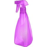 Zemira Sprey Şişesi 700 Ml, Su Bulaşık Deterjanı, Tetikli Püskürtmeli Fısfıs Cam Temizleme (Mor) - 1 Adet - (ClearEyelets)Black-RadiantOrchid