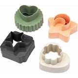 Zemira Sunplast Çift Taraflı Kurabiye Kalıbı - 10 cm - 001-Renkli