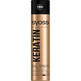 Zemira Syoss Keratin Saç Spreyi, 400 Ml, Güçlü Tutuş, Esneklik Parlaklık - 0 - Siyah