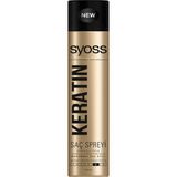 Zemira Syoss Keratin Saç Spreyi, Ekstra Güçlü Tutuş, No:4, 400 ml - 0 - Siyah