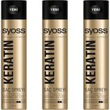 Zemira Syoss Keratin Saç Spreyi, Saçları Güçlendiren Hacim Veren, 400 ml - 0 - Siyah