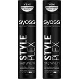 Zemira Syoss Plex Saç Spreyi, 400 Ml, 2 Adet - 0 - Siyah