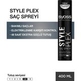 Zemira Syoss Plex Saç Spreyi, Elektriklenme Kırılma Karşıtı, 400 ml - 0 - Siyah