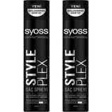 Zemira Syoss Styleplex Saç Spreyi, 400 Ml, 2 Adet - 0 - Siyah