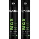 Zemira Syoss Styling Max Hold Saç Spreyi, 400 Ml, 2 Adet TYB38JHW6XPAN6ZB45 - 0 - Siyah