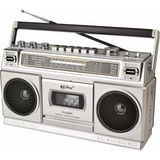 Zemira Teleskopik Antenli Kaset Çalar Radyo – Am/fm/sw1-2 4 Bant, Bluetooth/usb/tf Mp3 Müzik Çal - Adaçayı Yeşili