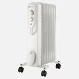 Zemira Termostatlı Yağlı Radyatör Isıtıcı 1500W 7 Dilim Yağlı Radyatör Terkerlekli