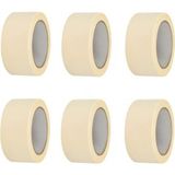 Zemira Tify 6 Adet Maskeleme Bandı Boya Bandı 36MM x 25M Kağıt Bant - 0 - --